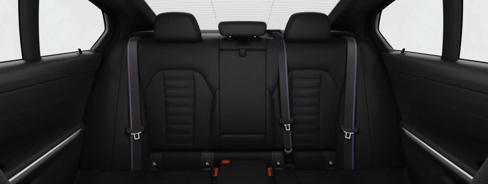 BMW M340i Rear Seats