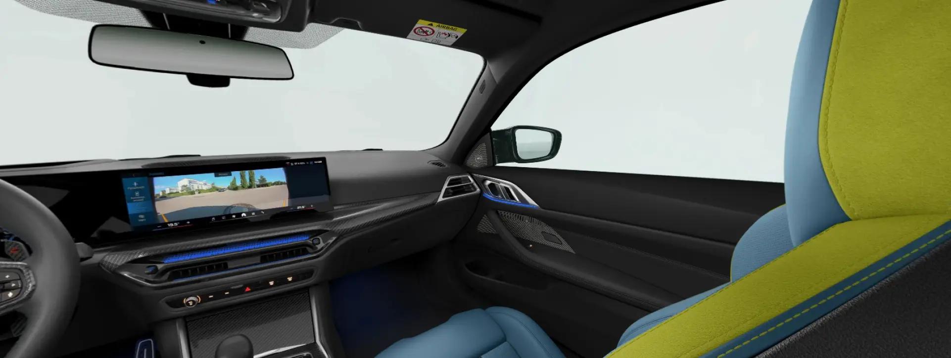 BMW M4 Dashboard Passenger Side