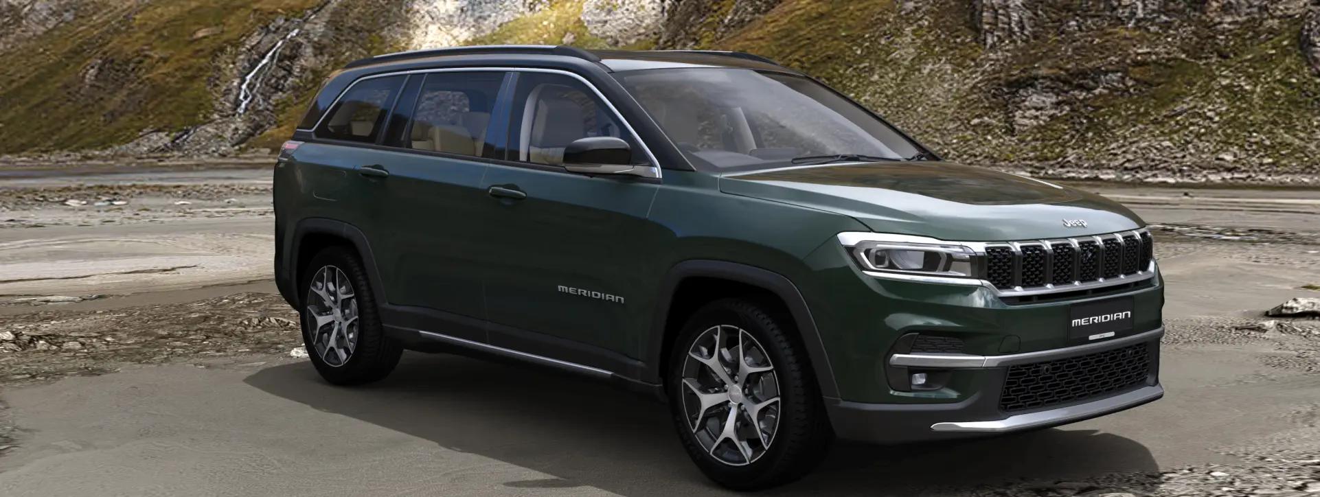 Jeep Meridian Right Front Three Quarter