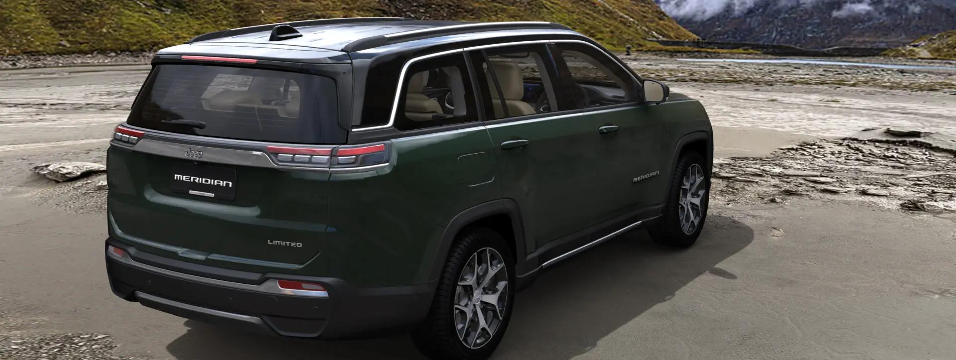 Jeep Meridian Right Rear Three Quarter