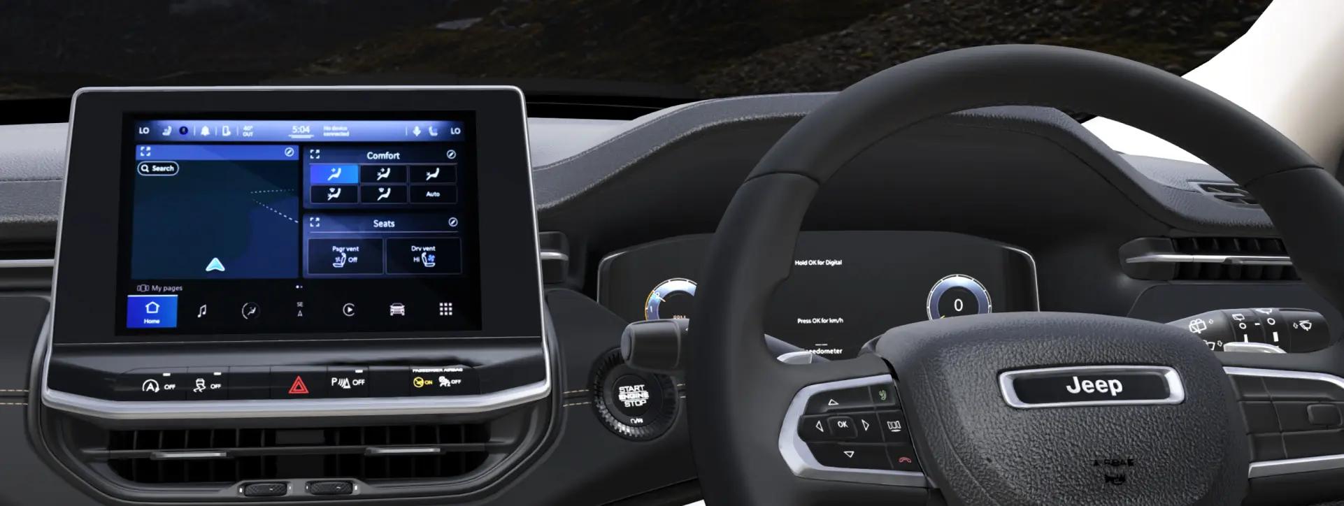 Jeep Meridian Infotainment System