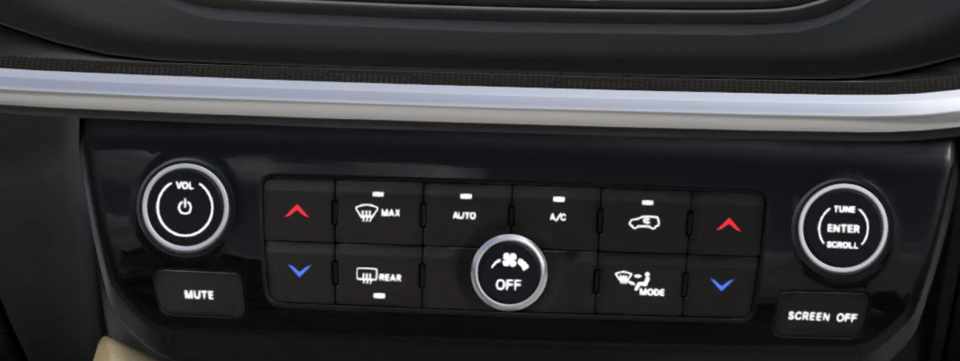 Jeep Meridian AC Controls