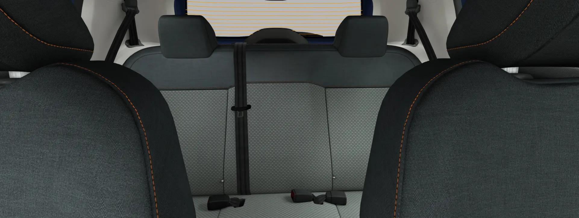 Citroen C3 Rear Seats