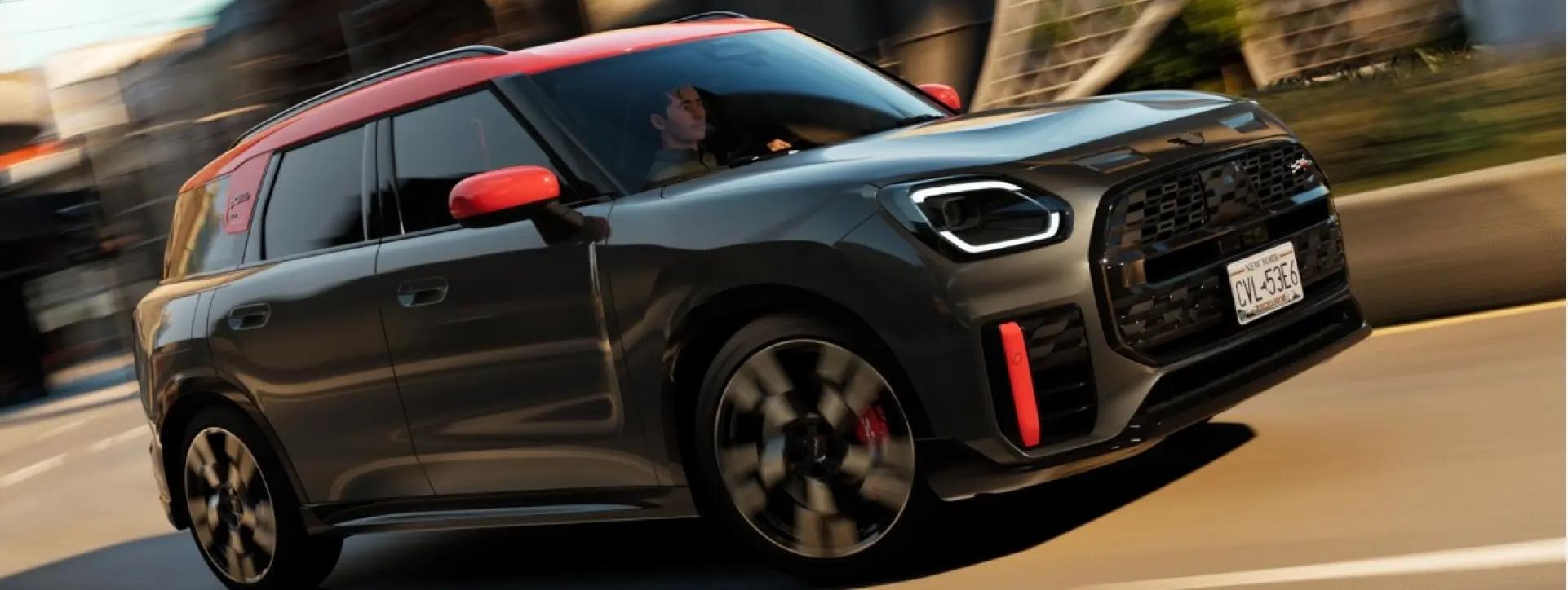 Mini Countryman Right Side Quarter View