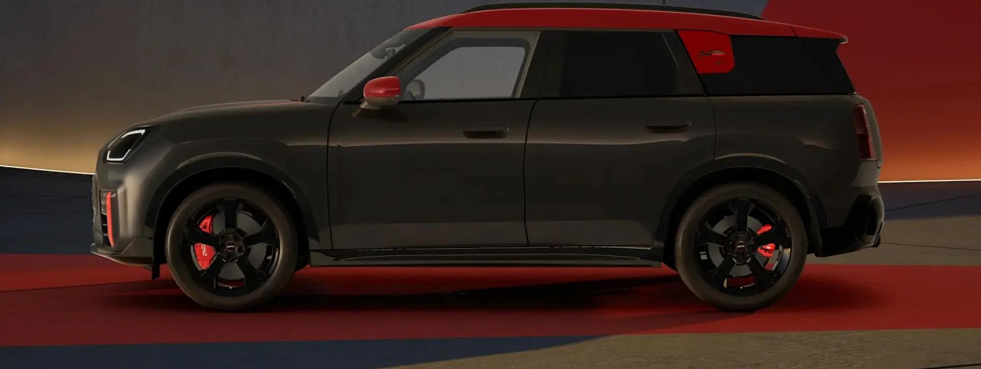 Mini Countryman Left Side Profile View