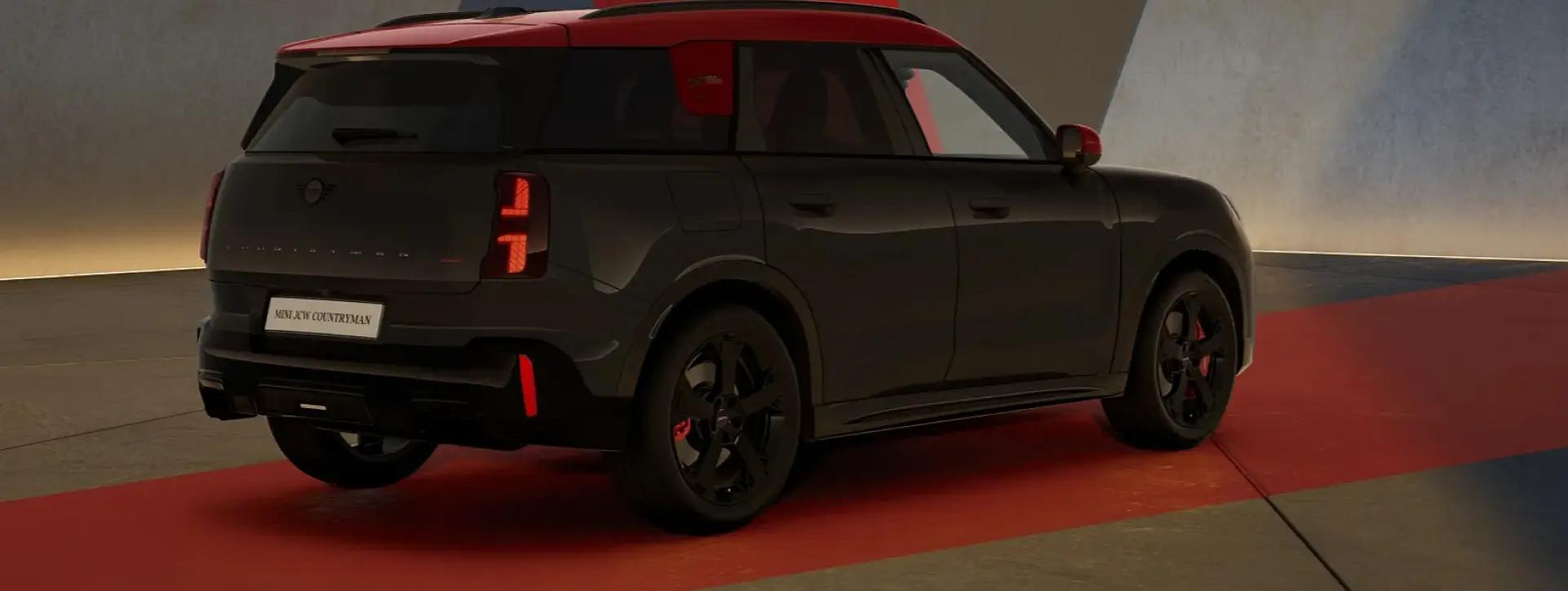Mini Countryman Rear Right Three Quarter View