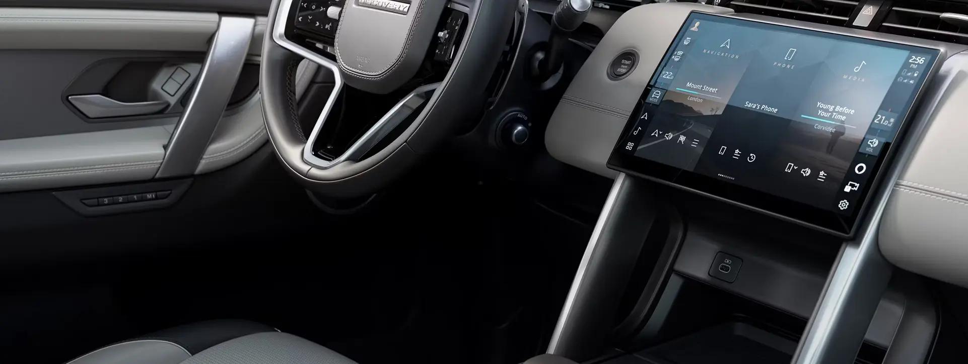 Land Rover Discovery Infotainment System