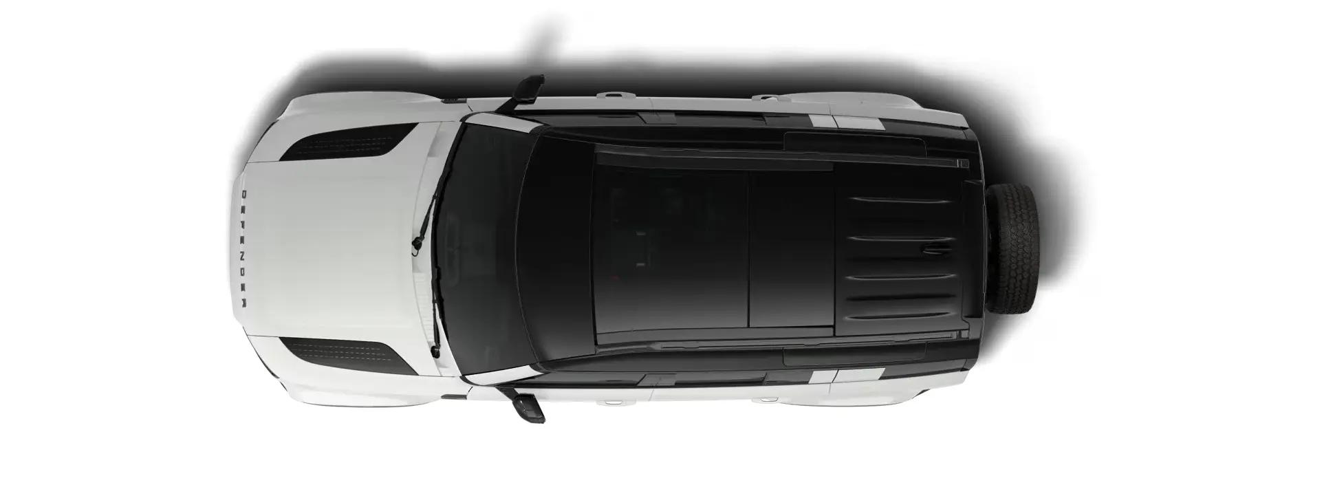 Land Rover Defender 110 Top View