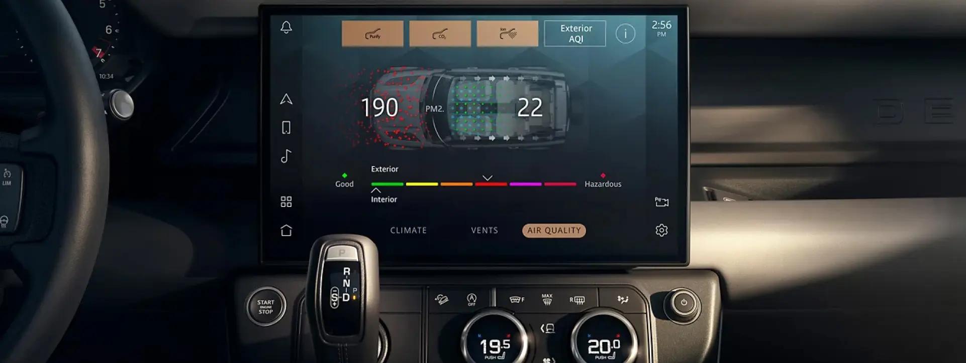 Land Rover Defender 110 Infotainment System