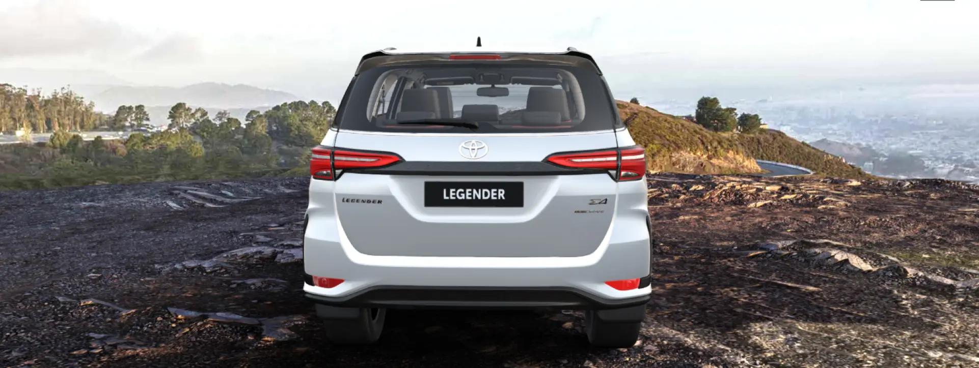 Toyota Legender Rear View