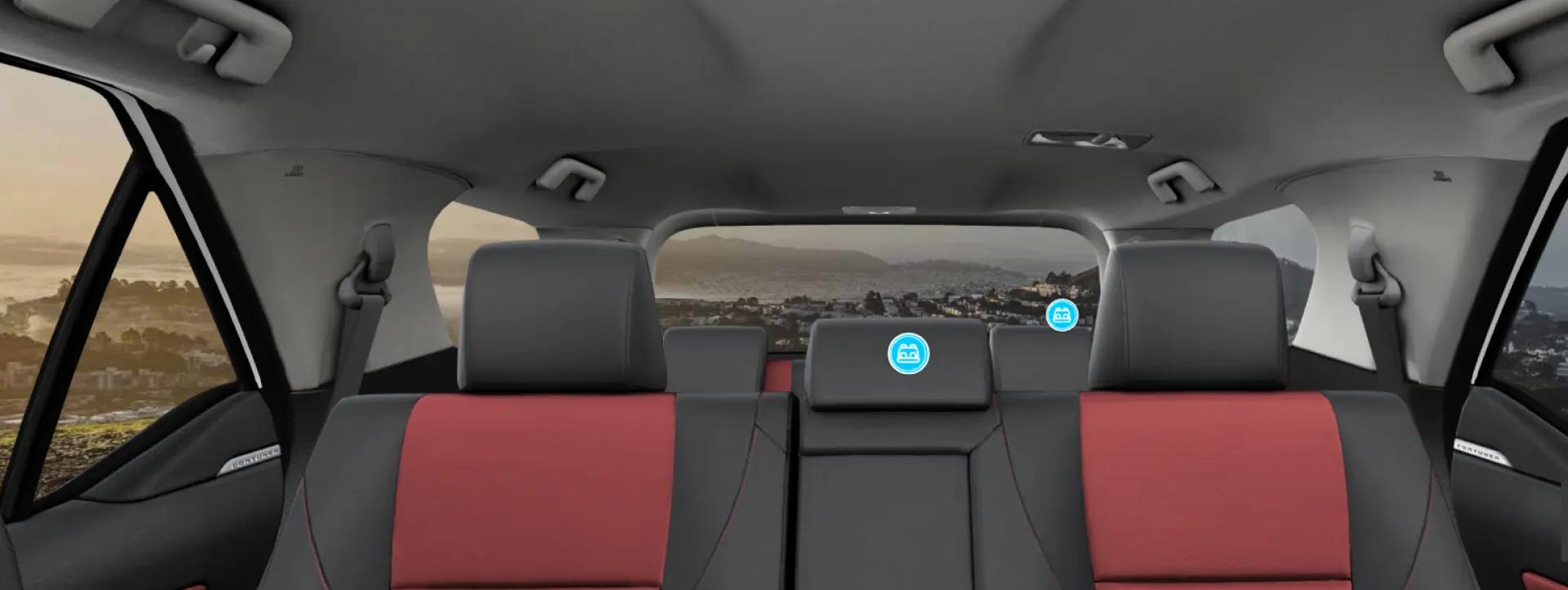 Toyota Legender Front Seats headrests