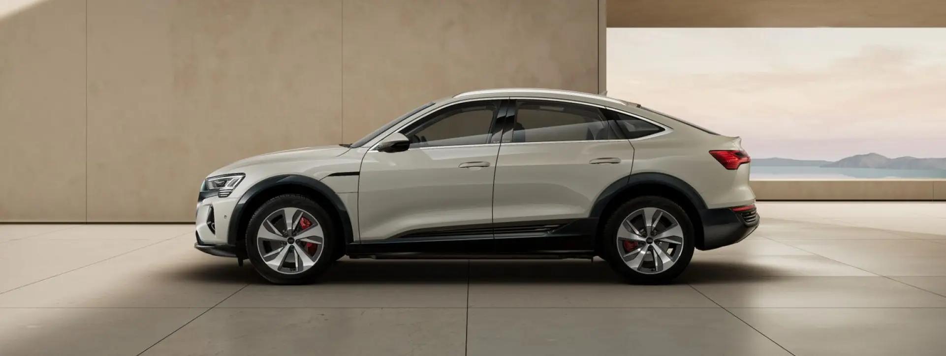 Audi Q8 Sportback e-Tron Left Side View
