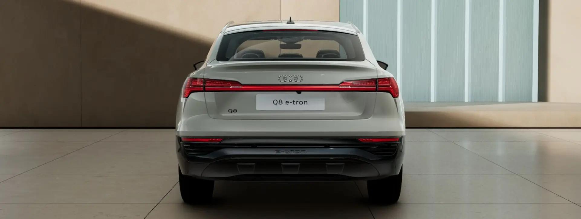 Audi Q8 Sportback e-Tron Rear View
