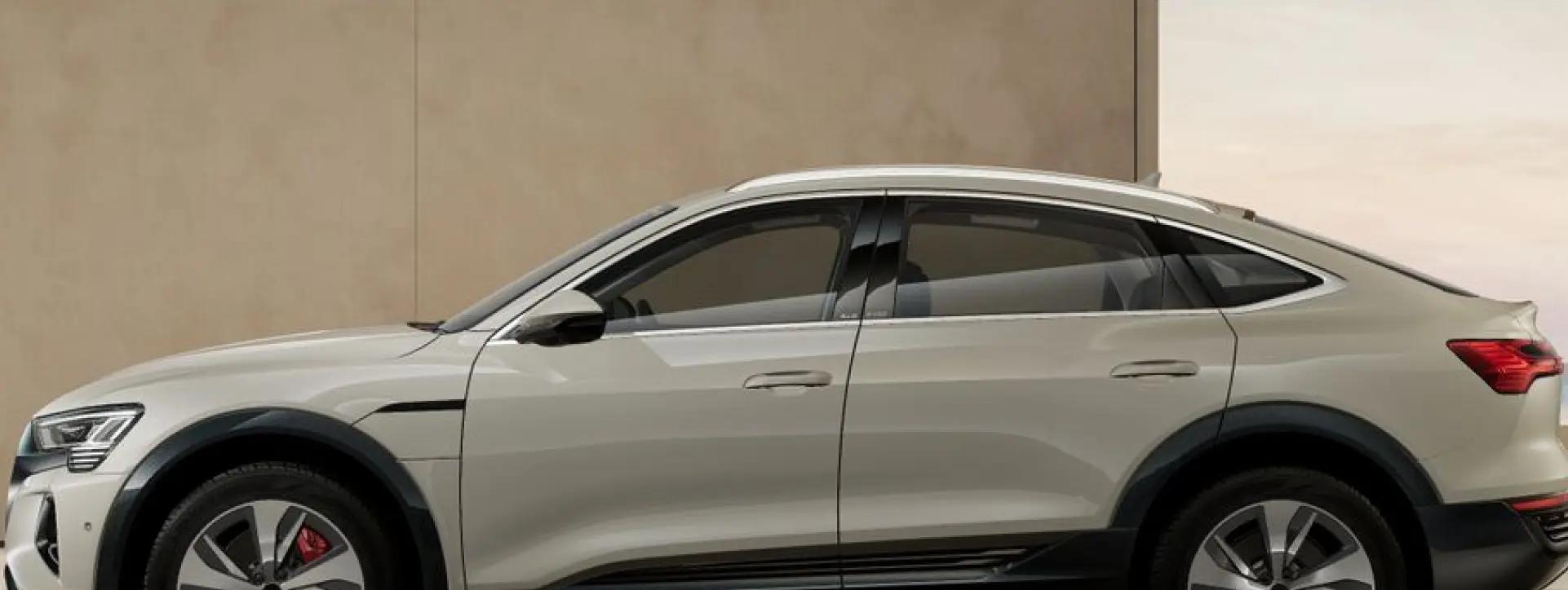 Audi Q8 Sportback e-Tron Left Side View