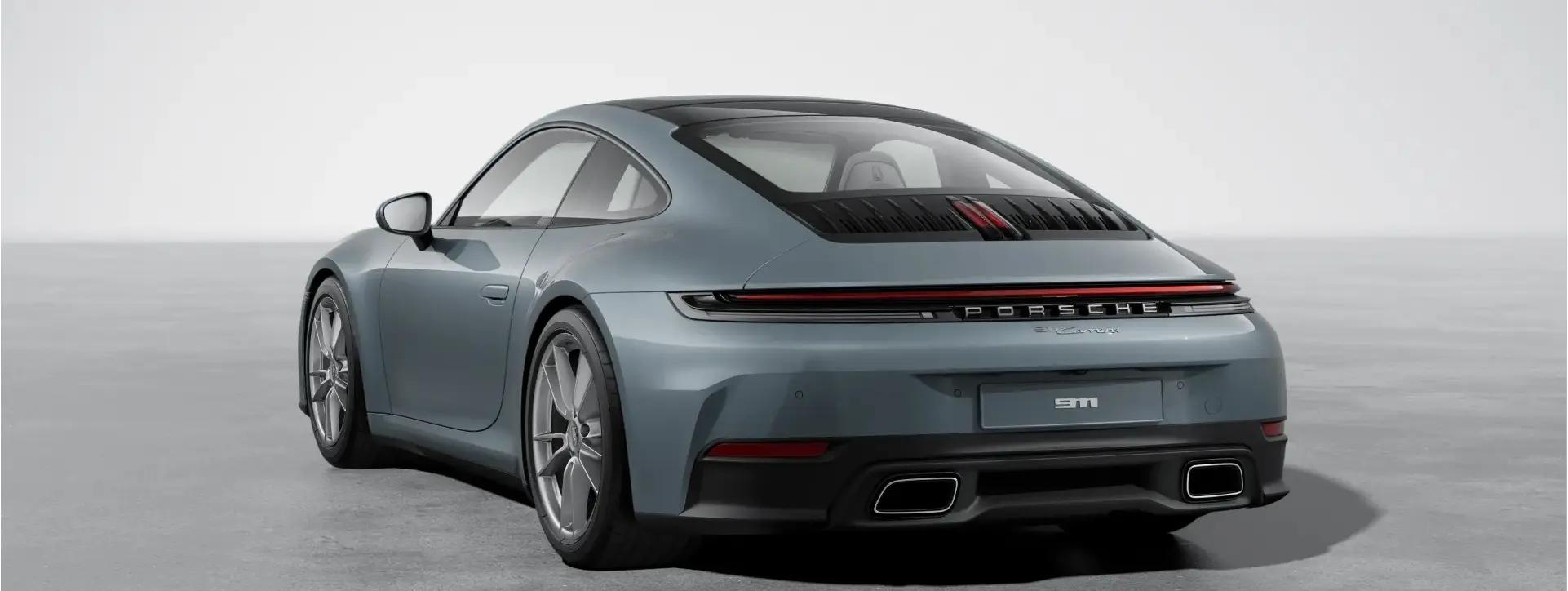 Porsche 911 Rear Left Three Quarter View