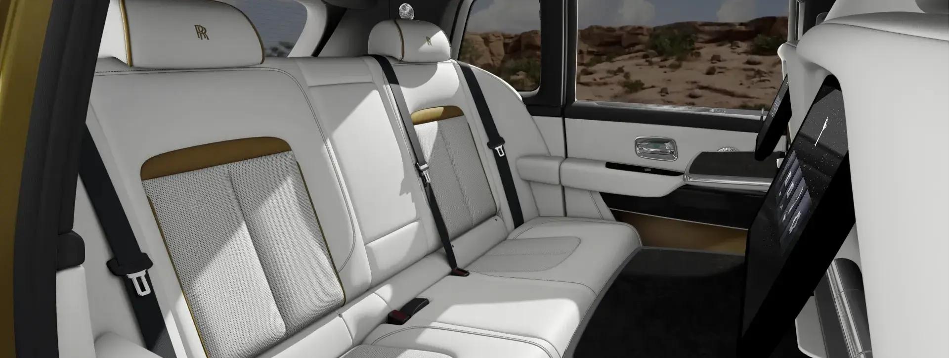 Rolls Royce Cullinan Rear Seats