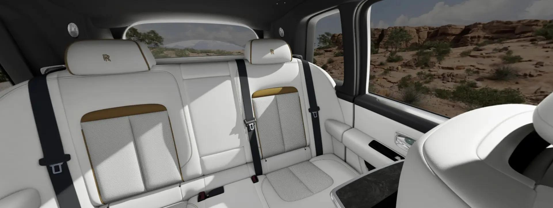 Rolls Royce Cullinan Second Row Seats