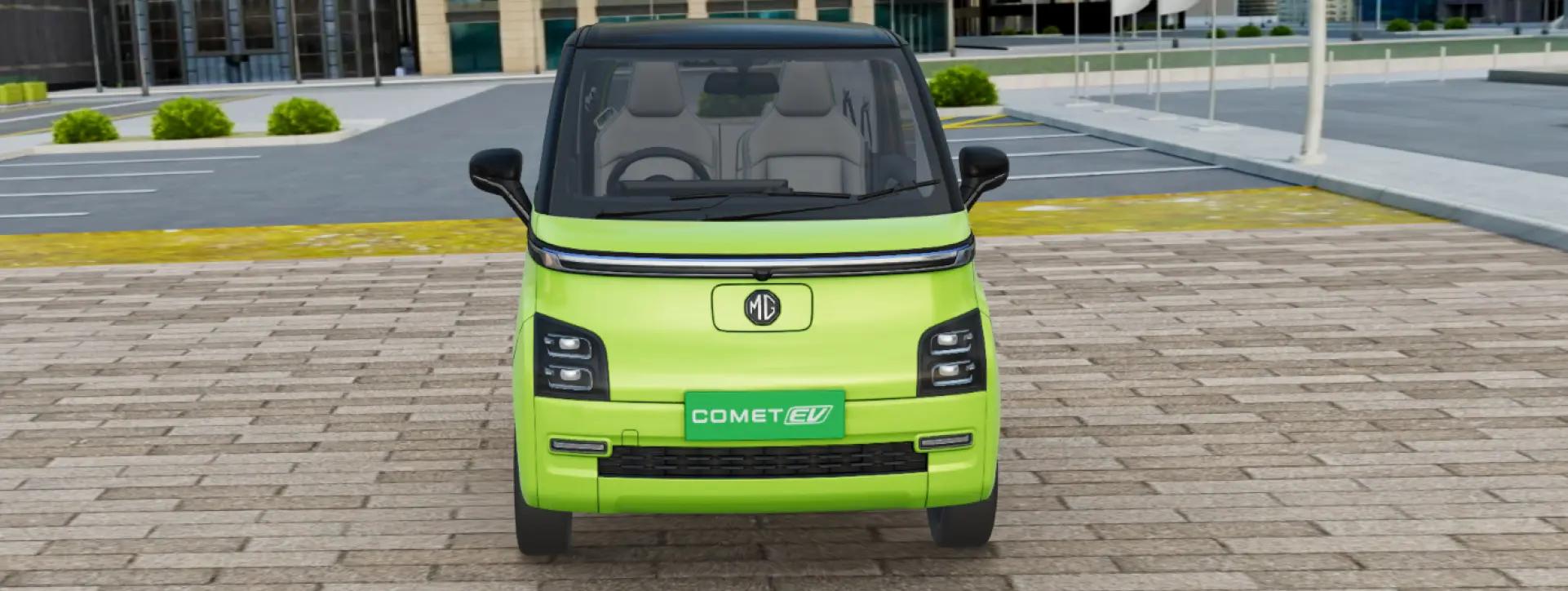 Morris Garages Comet EV Front View