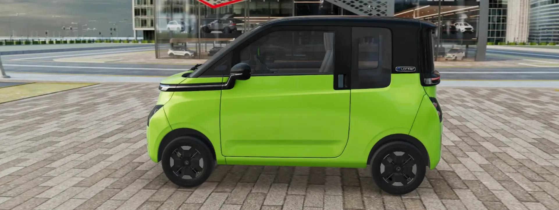 Morris Garages Comet EV Left Side View