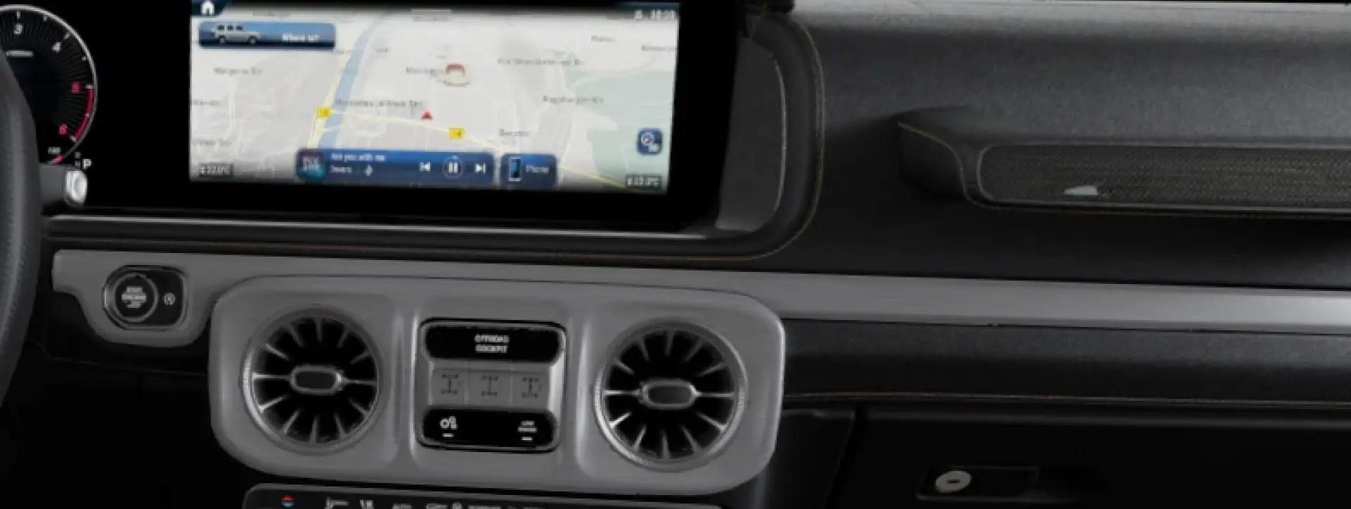 Mercedes-Benz G-Class Infotainment System