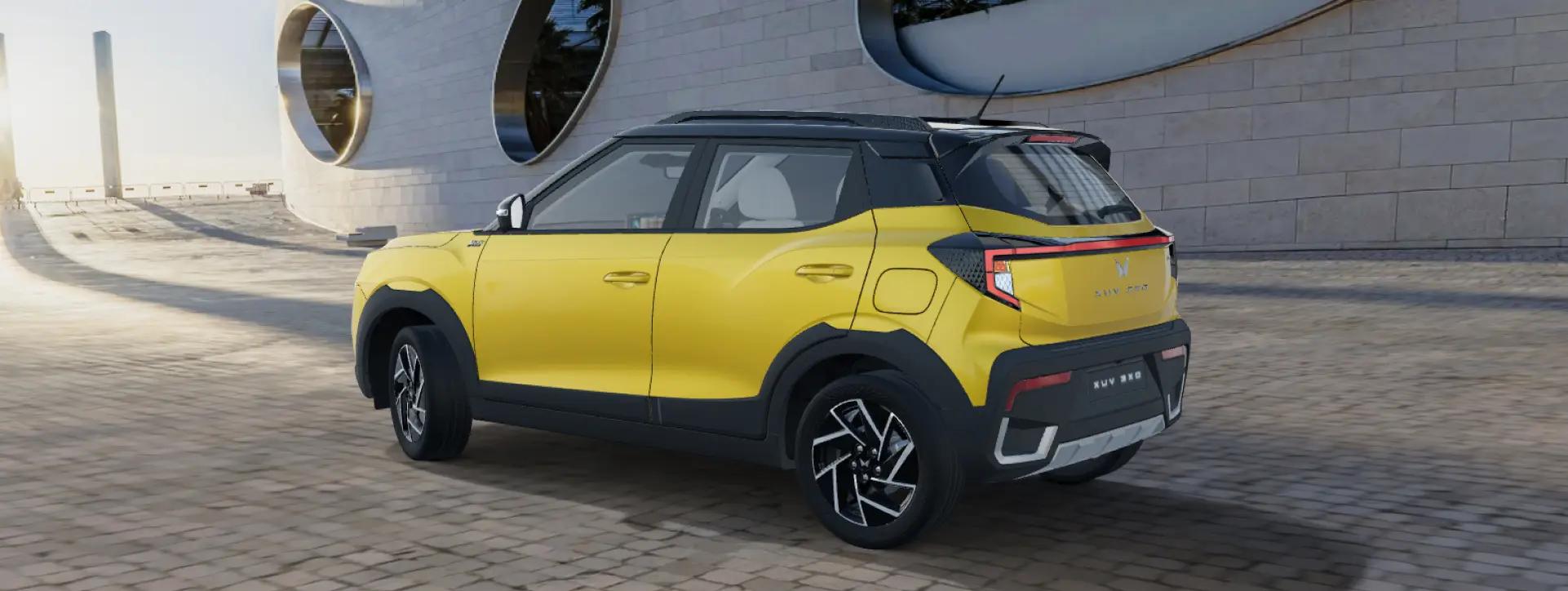 Mahindra XUV 3XO Rear Left Side View