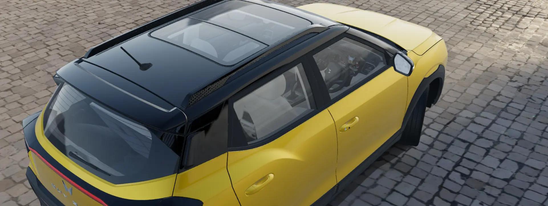 Mahindra XUV 3XO Ariel View