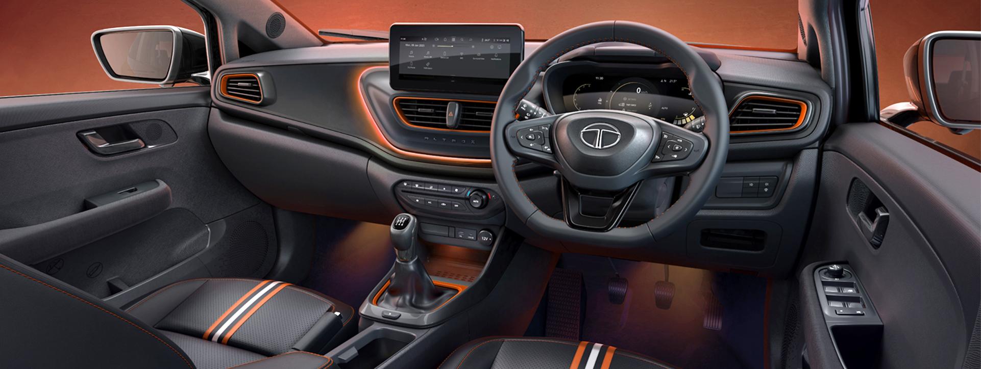 Tata Altroz Racer Dashboard