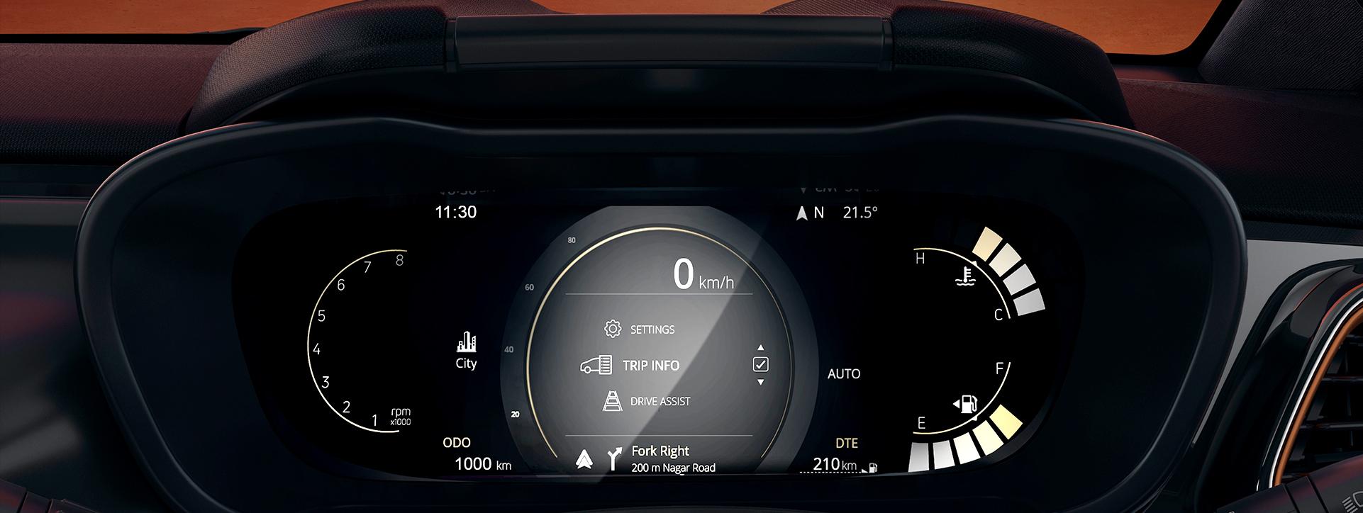 Tata Altroz Racer Instrument Cluster