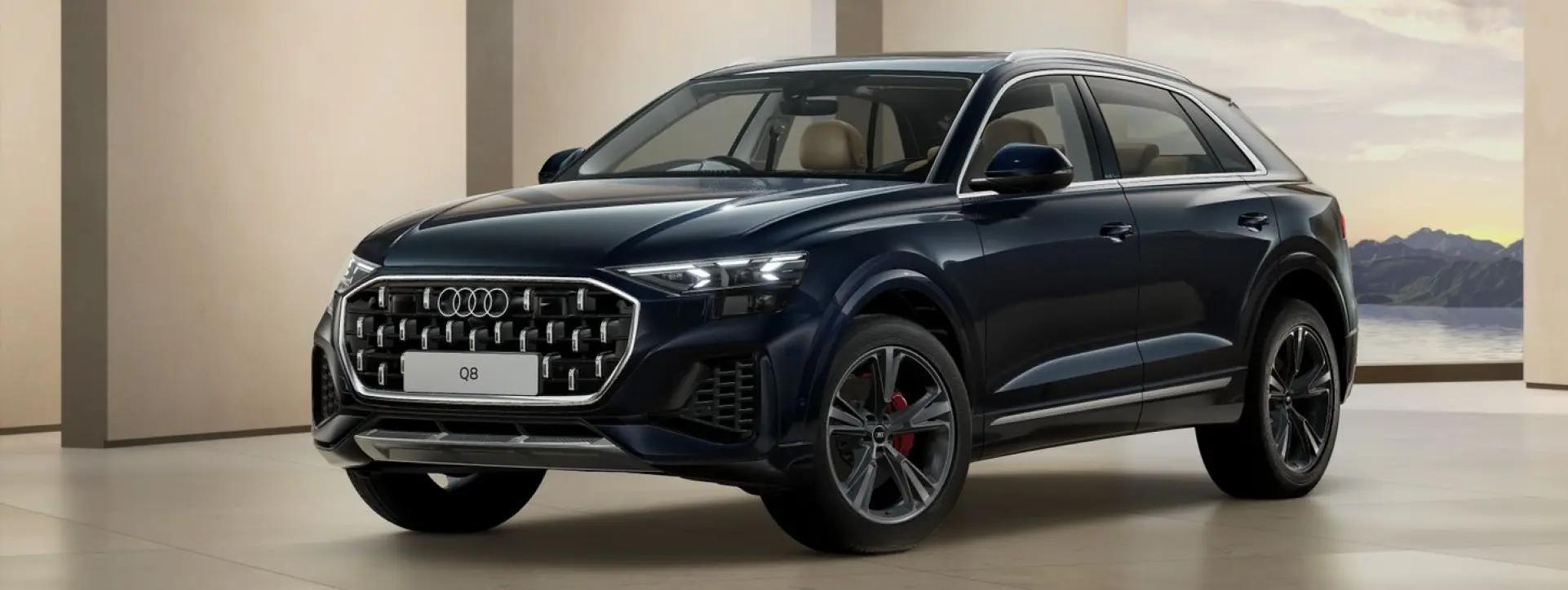 Audi Q8 Left Front Three Quarter