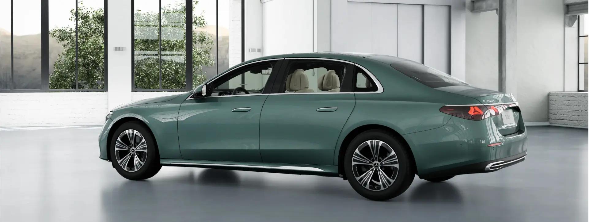 Mercedes-Benz E-Class LWB Rear Left Side View