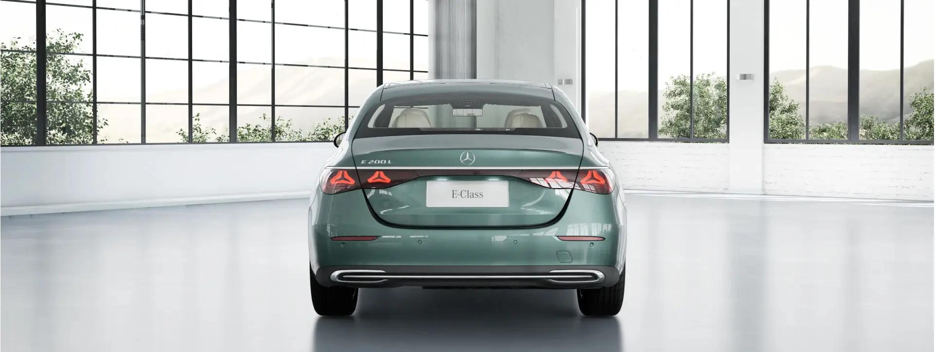 Mercedes-Benz E-Class LWB Rear View