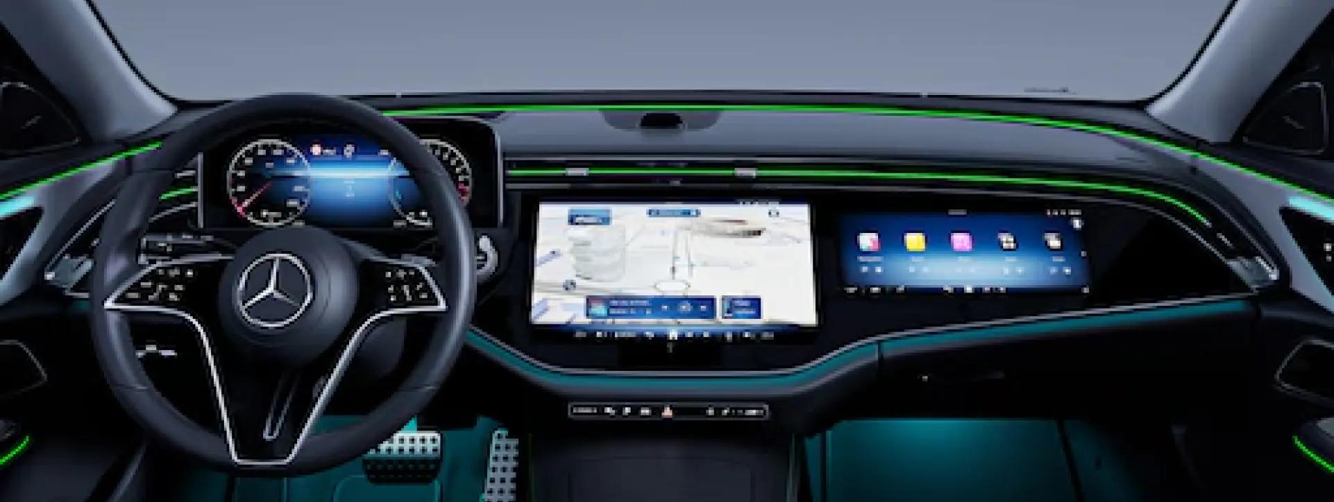 Mercedes-Benz E-Class LWB Dashboard