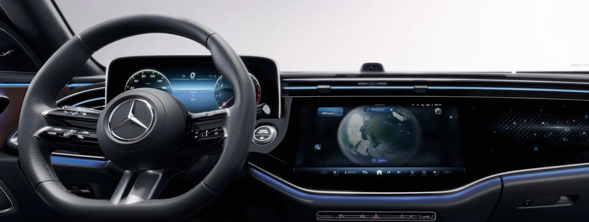 Mercedes-Benz E-Class LWB Steering Wheel