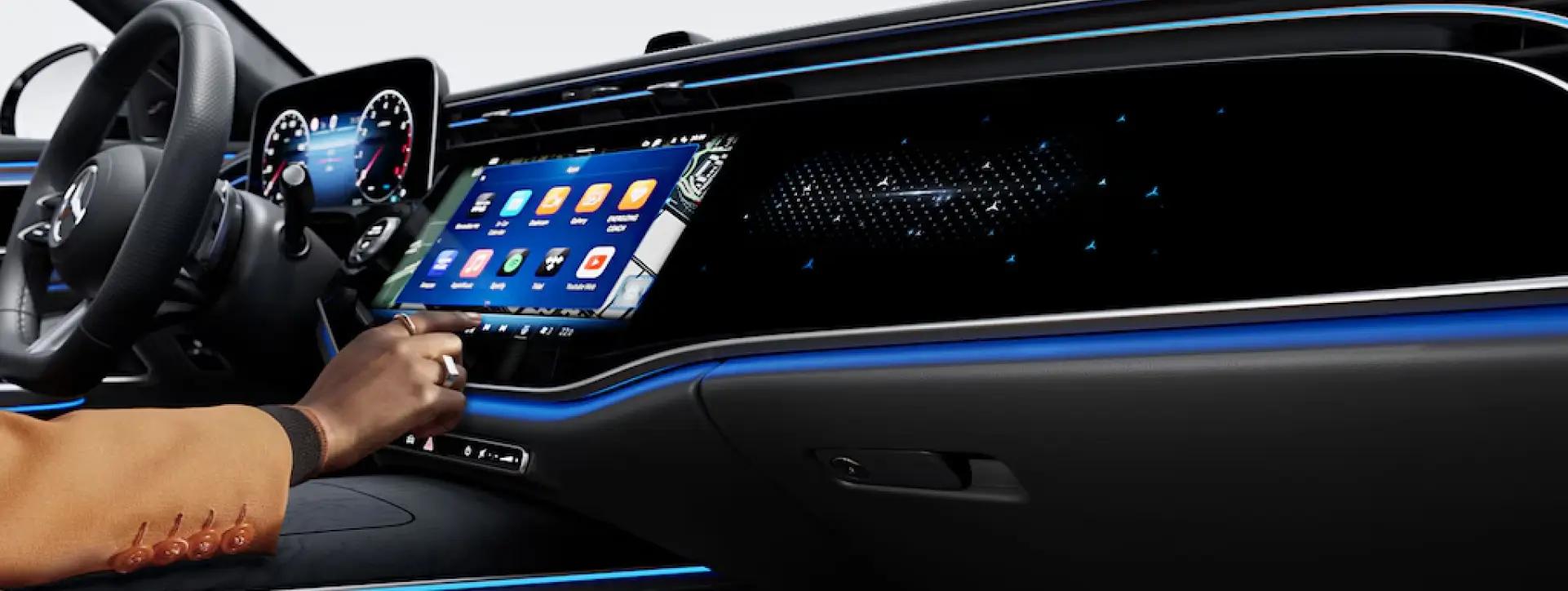 Mercedes-Benz E-Class LWB Infotainment System