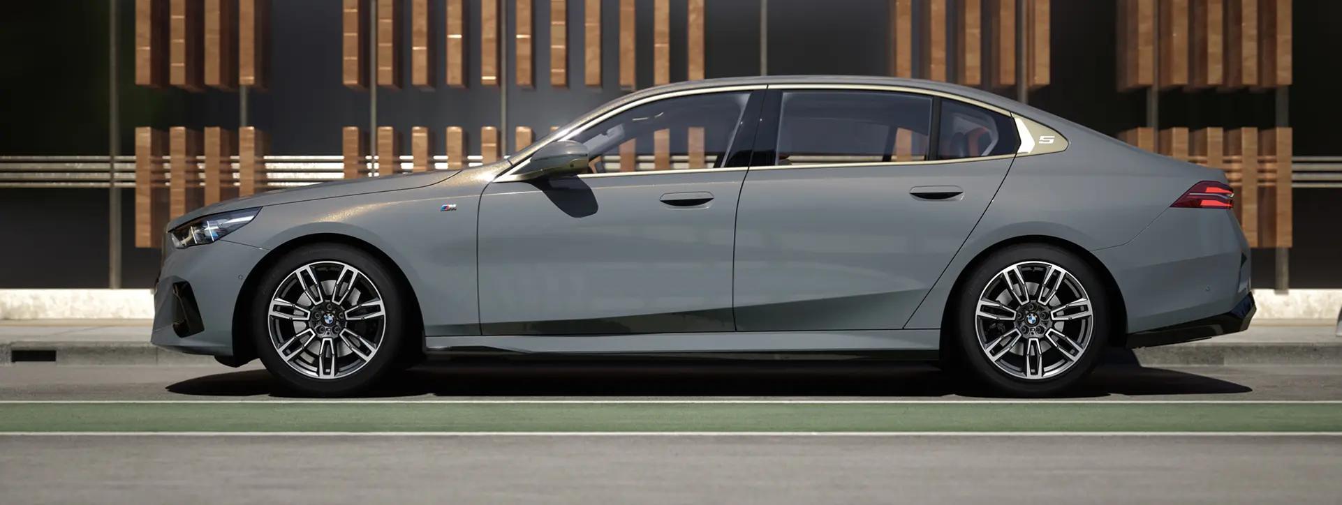 BMW 5 Series Left Side View