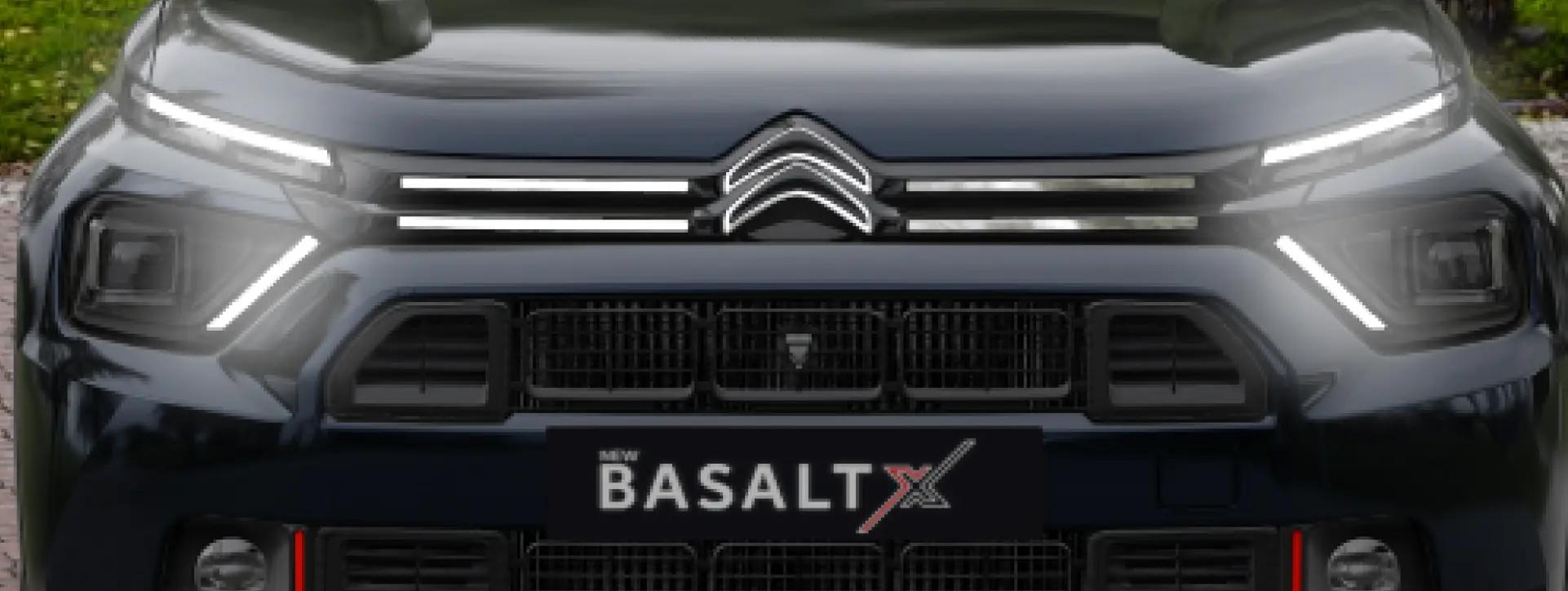Citroen Basalt Front Logo