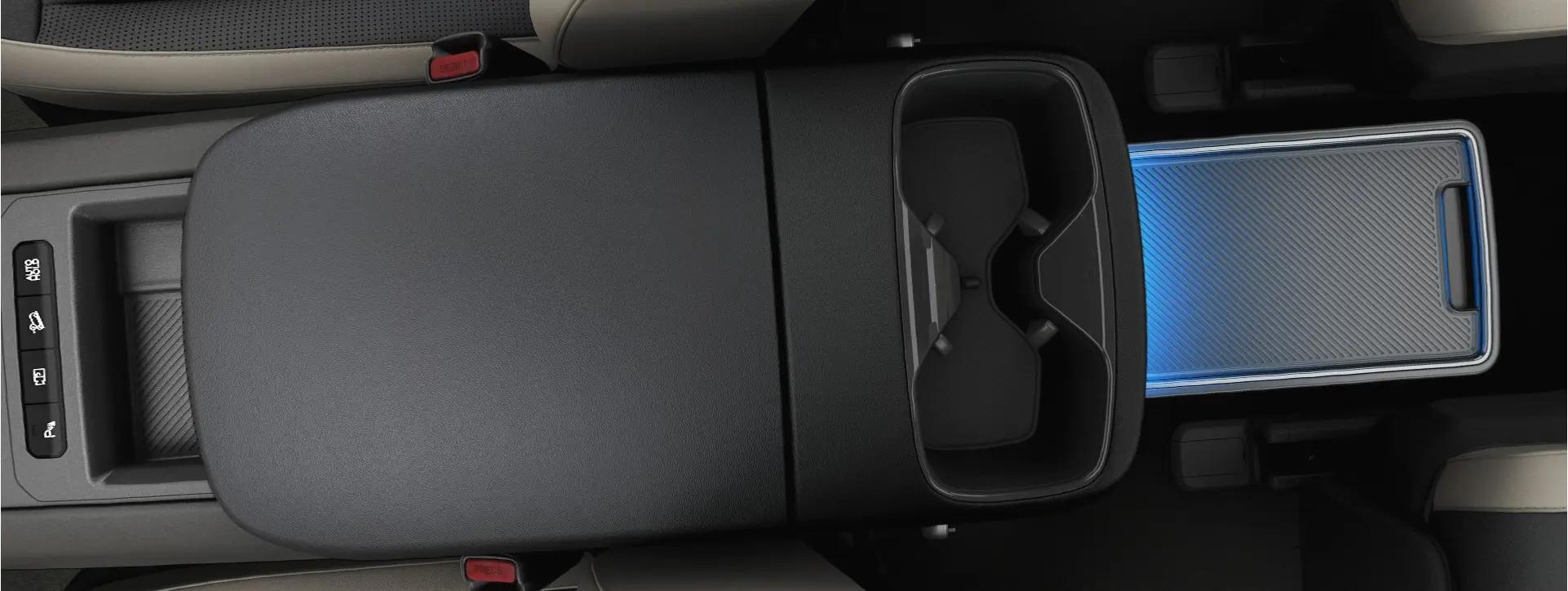 Kia EV9 Extendable Central Console Tray With Under Storage