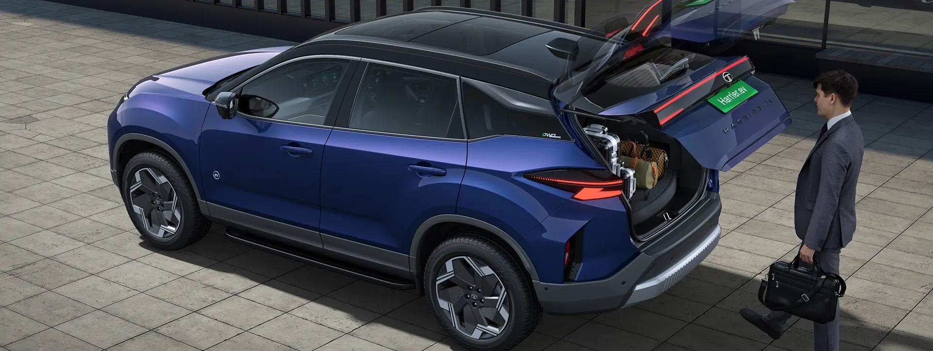 Tata Harrier EV Powered Tailgate