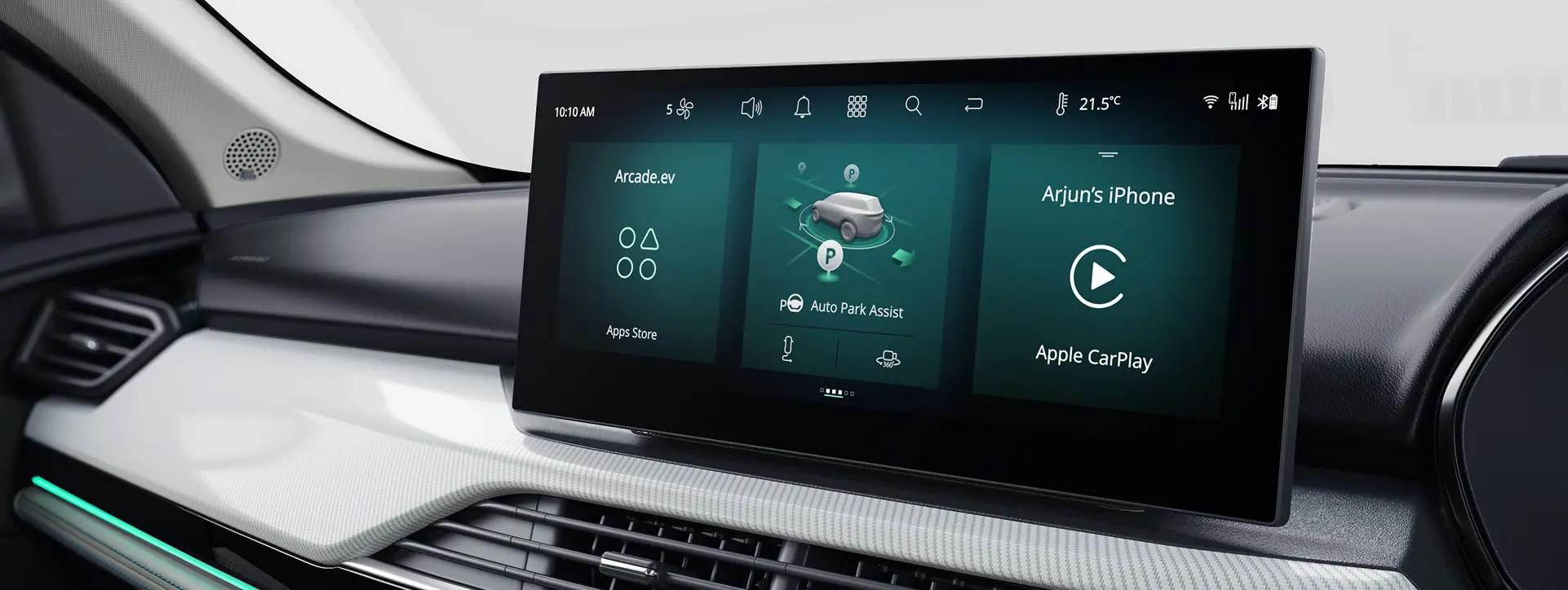Tata Harrier EV 36.9cm Infotainment Screen