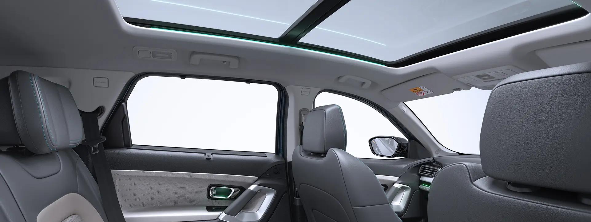 Tata Harrier EV Voice Assisted Panoramic Sunroof
