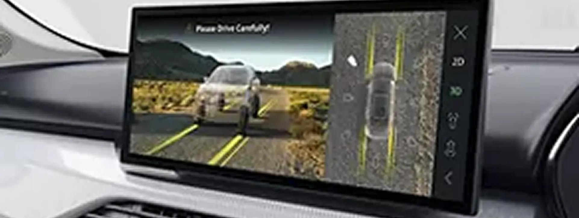 Tata Harrier EV Transparent Mode