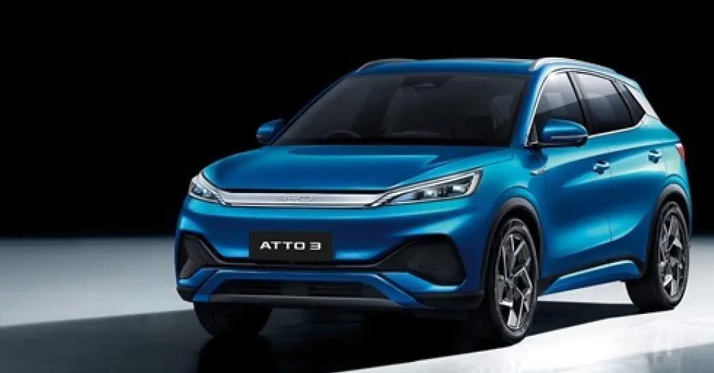 BYD Atto 3 Left Front Three Quarter