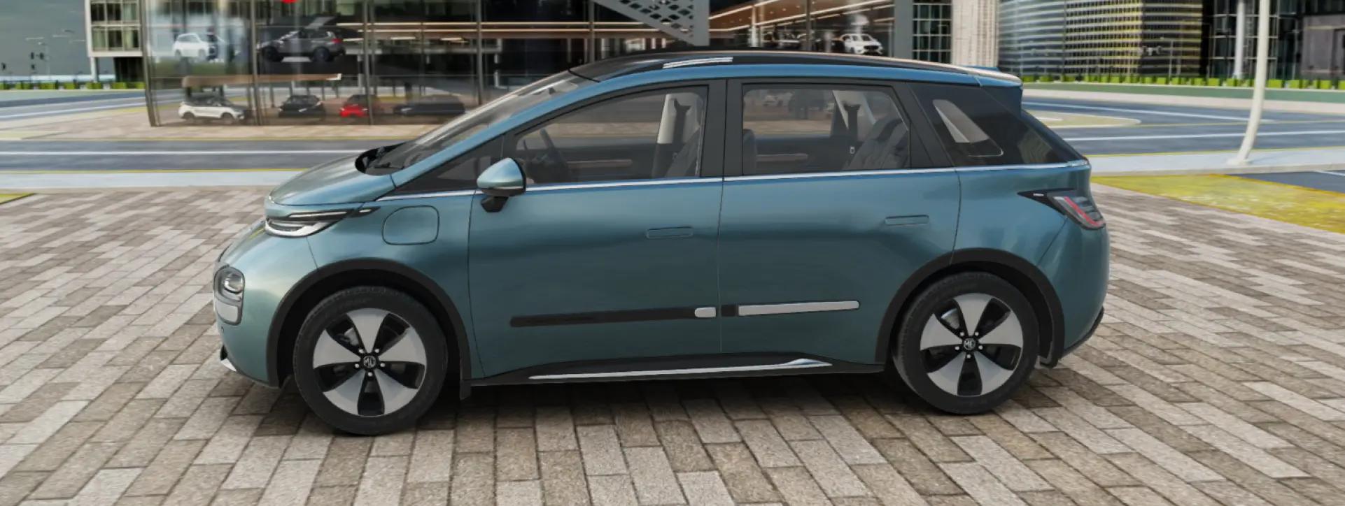 Morris Garages Windsor EV Left Side Profile View