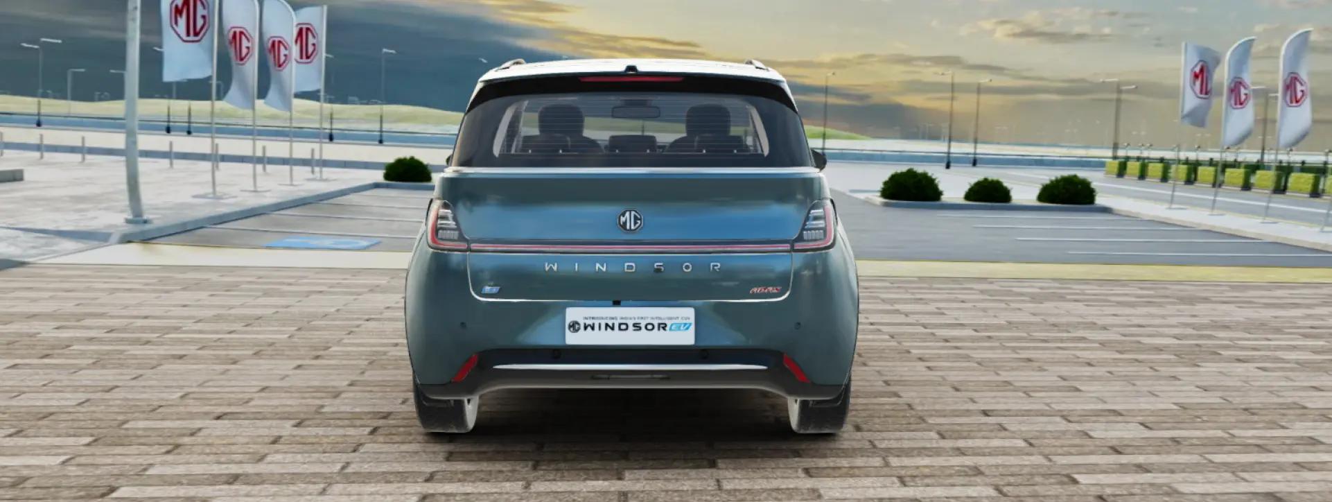 Morris Garages Windsor EV Rear View