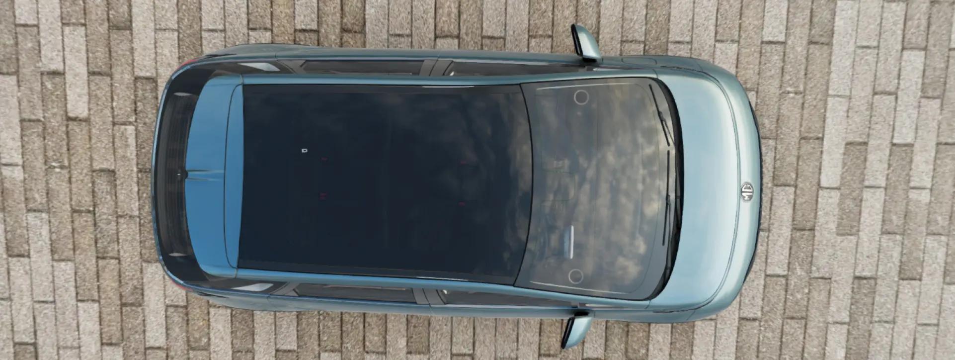 Morris Garages Windsor EV Top View