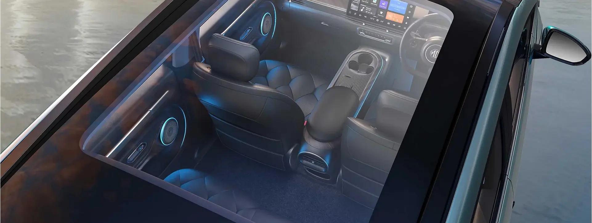 Morris Garages Windsor EV Sunroof/Moonroof