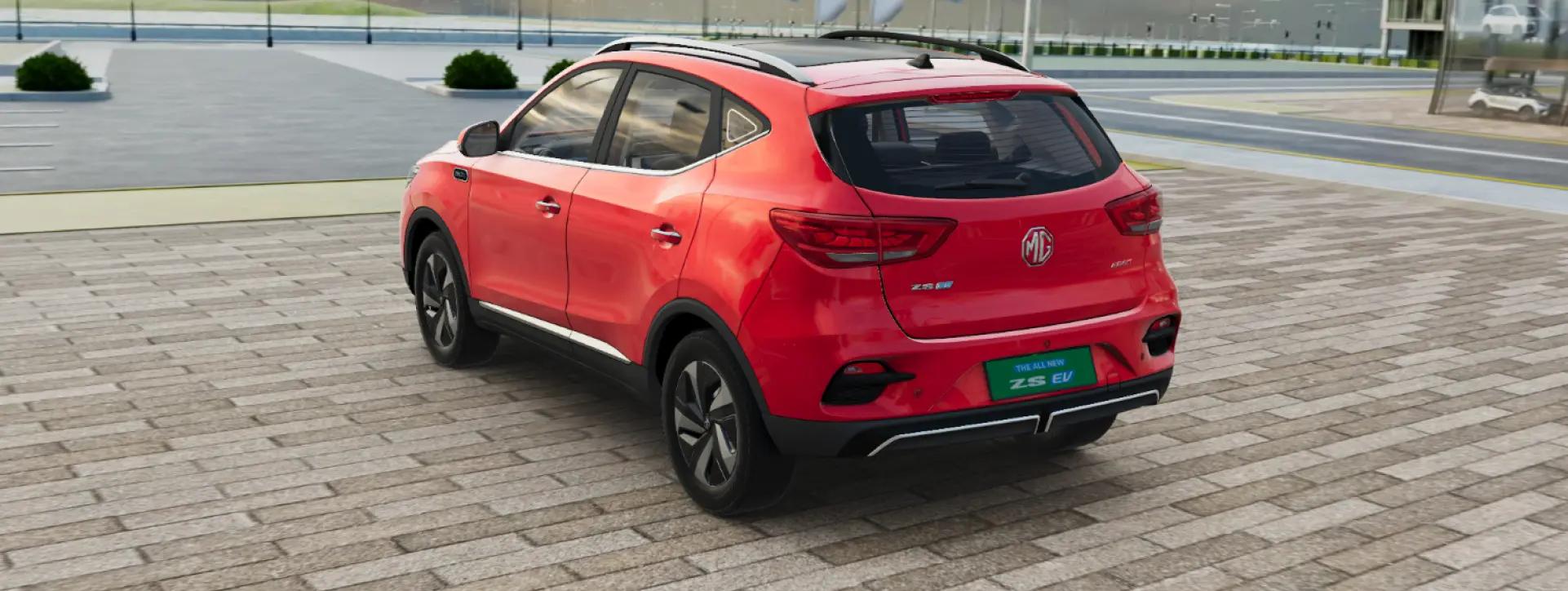 Morris Garages ZS EV Left Rear Three Quarter