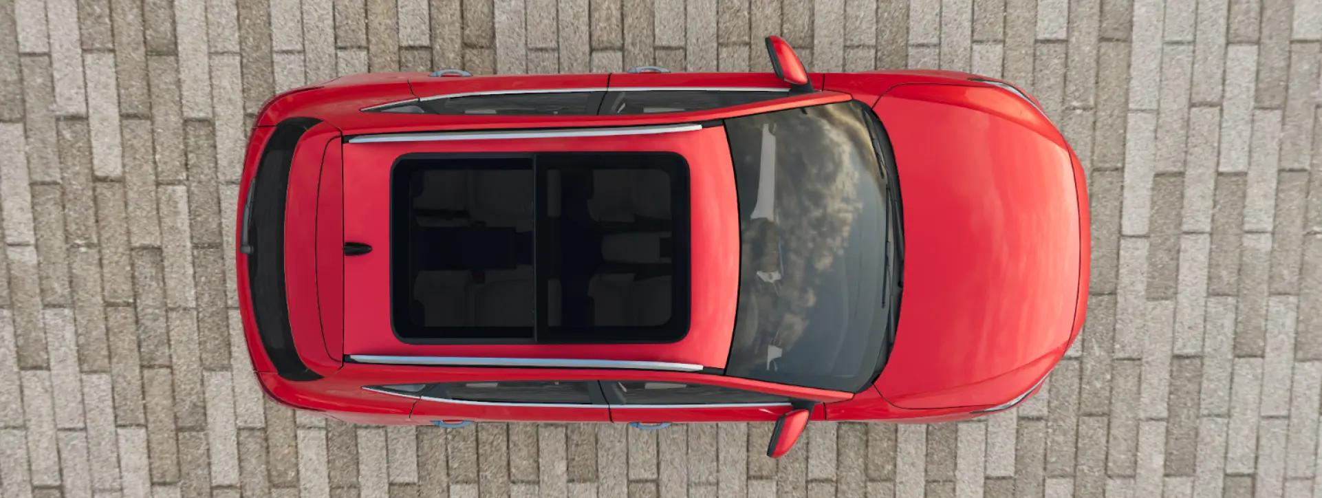 Morris Garages ZS EV Top View