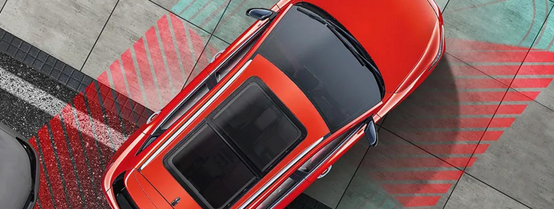 Morris Garages ZS EV Top View