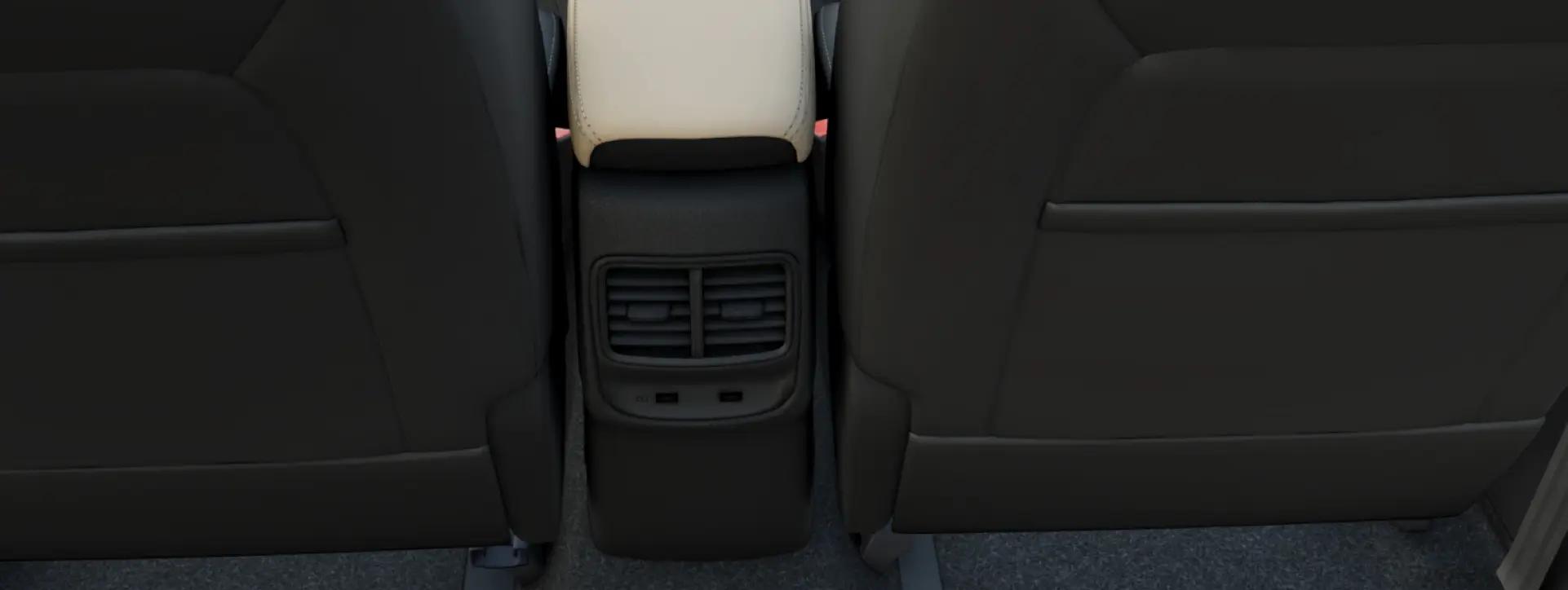 Morris Garages ZS EV Rear Air Vents